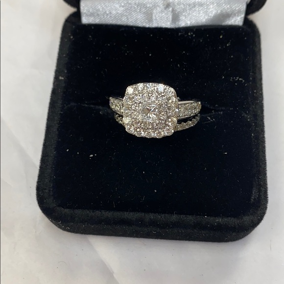 NEW Diamonds Bridal Set White Gold - Picture 2 of 8